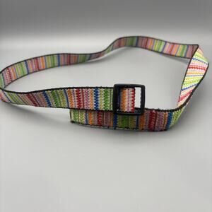 Bison Designs M Woven Nylon Belt Made USA